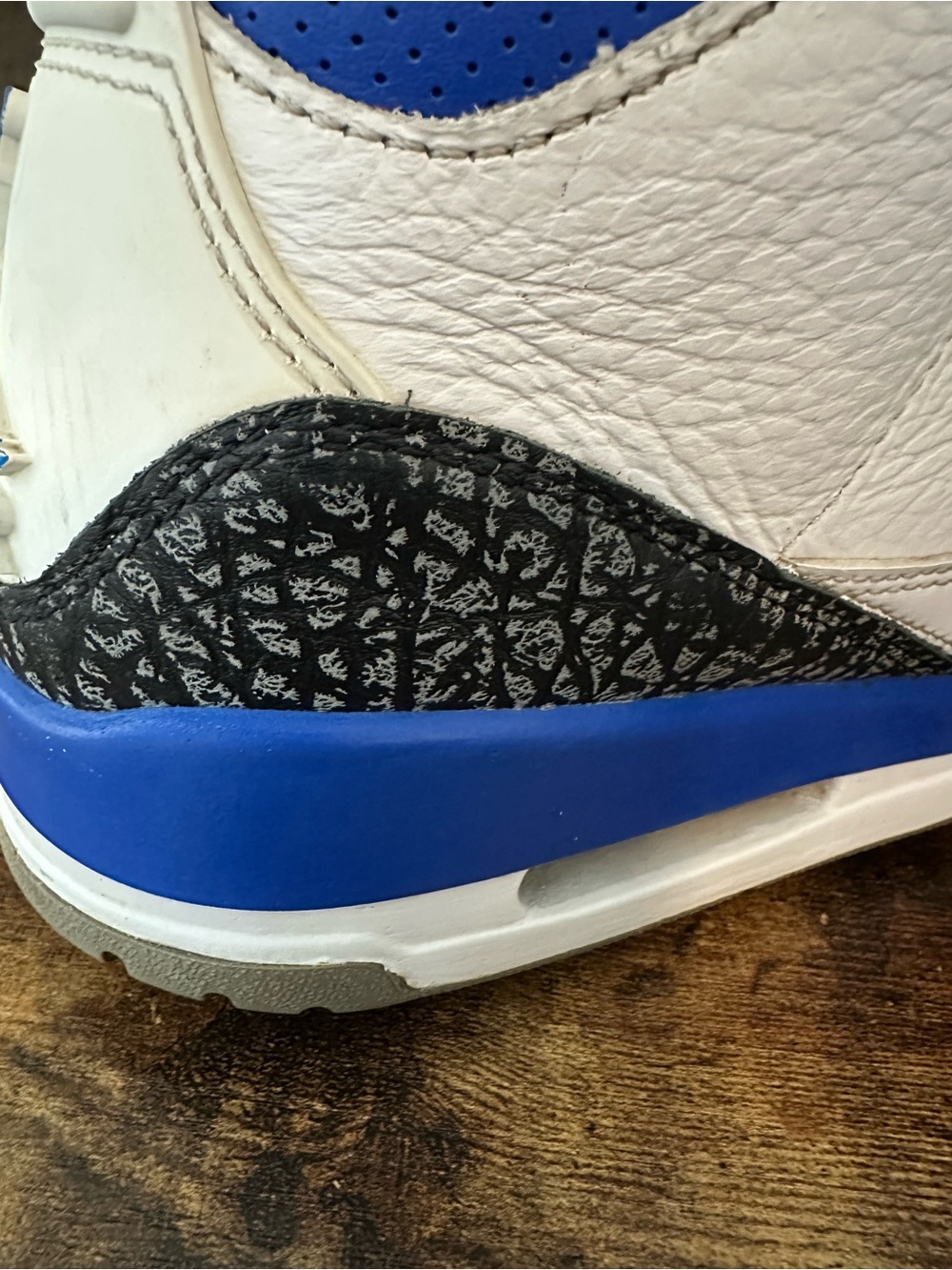Jordan Retro 3 Racer Blue - Picture 12 of 13
